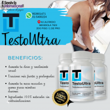 TESTO ULTRA 60 PASTILLAS DE POTENCIA SEXSHOP LOS OLIVOS